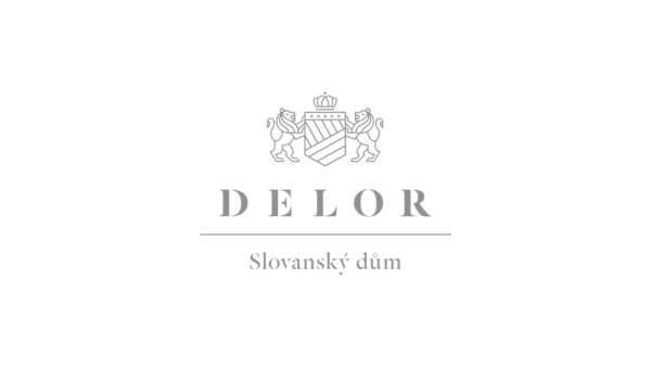 delor slovanský dům logo