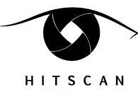 Abstraktes Auge-Logo mit Blende, das Technologie und Wahrnehmung symbolisiert