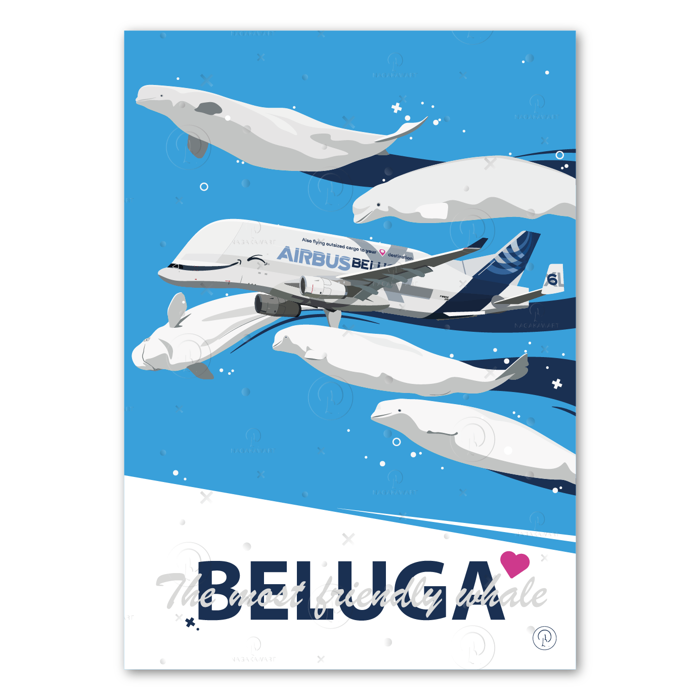 Poster Beluga XL Airbus A330
