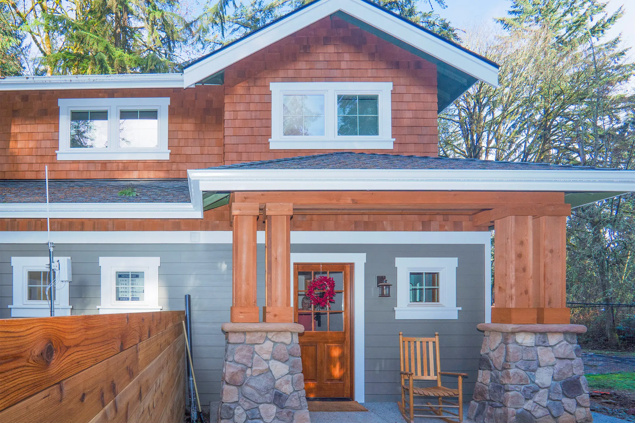 Image of the newly constructed Mother-in-law suite by Thornberg Construction.