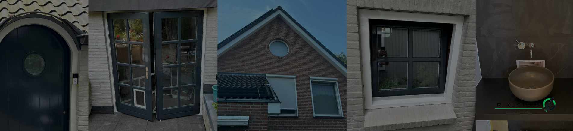 Uitgelichte schilderprojecten, inclusief binnen- en buitenschilderwerk voor woningen en bedrijfspanden.