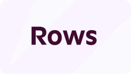 Rows