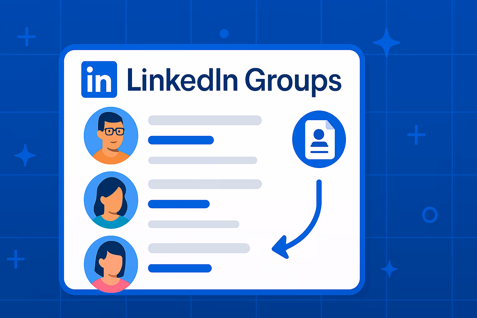 Export LinkedIn Group Members