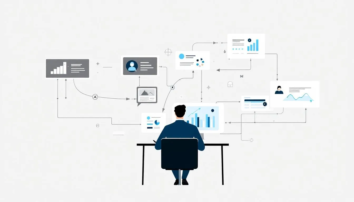 A sales manager strategizing to maintain a healthy sales pipeline.
