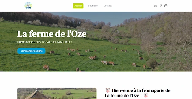Ferme de Loz site Kuupanda