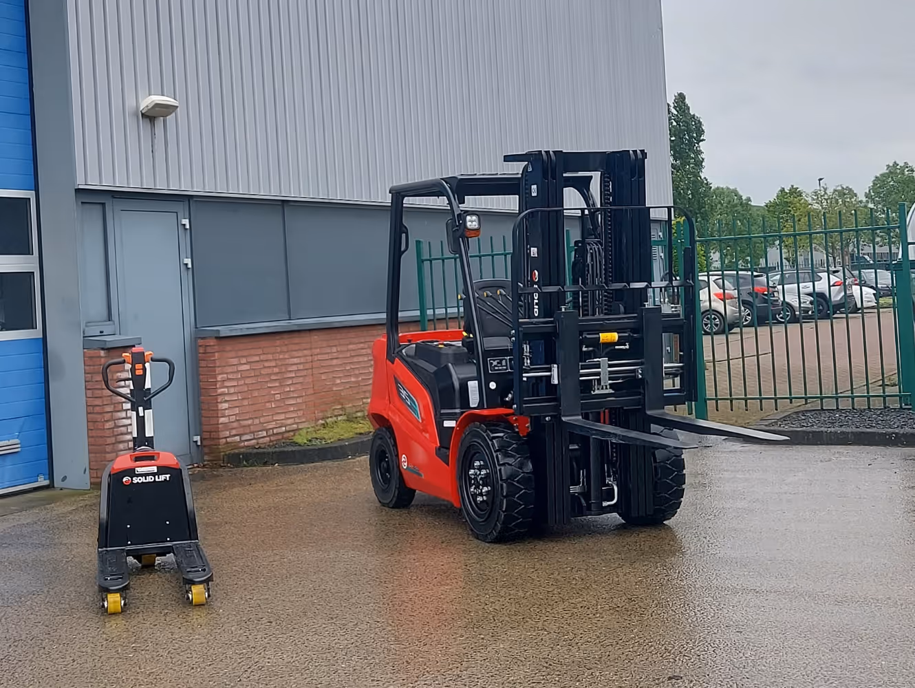 Solid Lift heftruck De Boer Machines