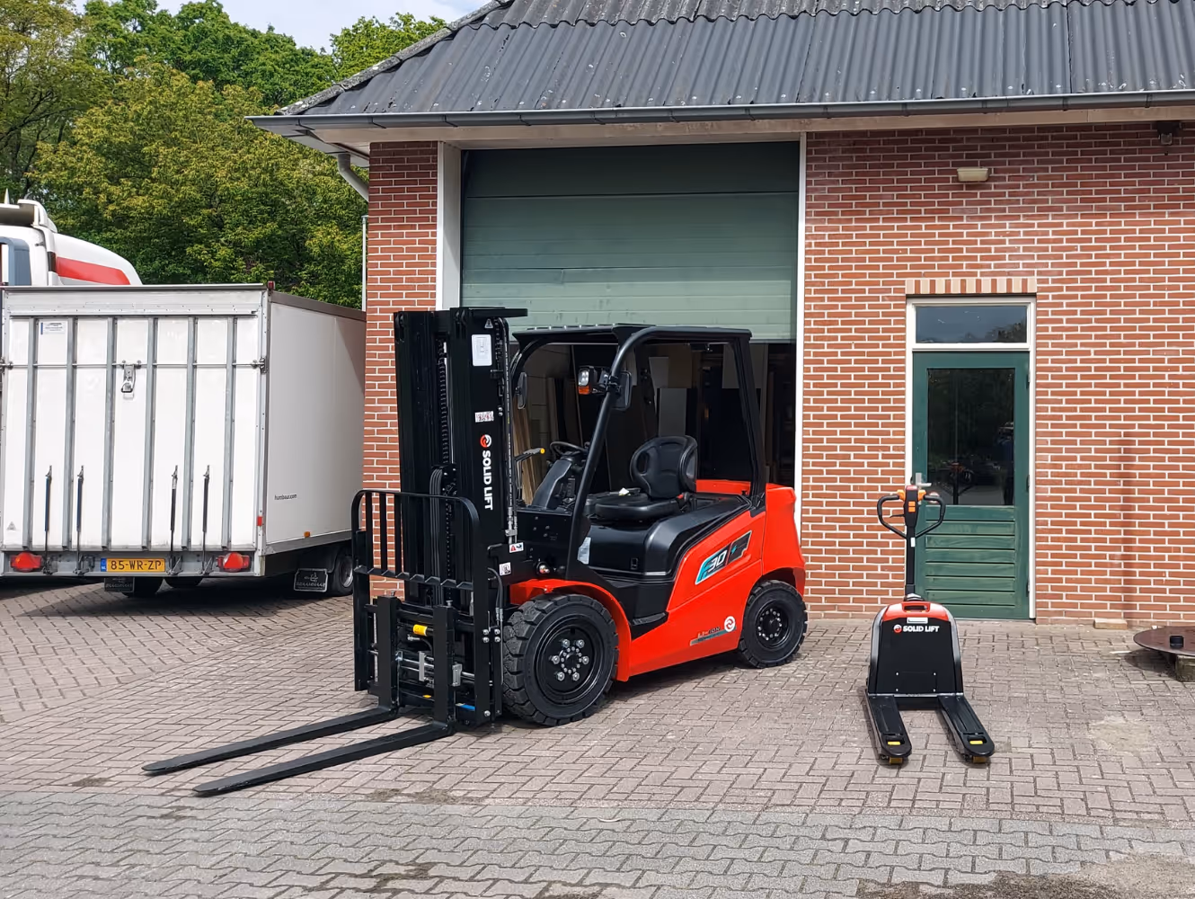Solid Lift heftruck Brus Interieurs