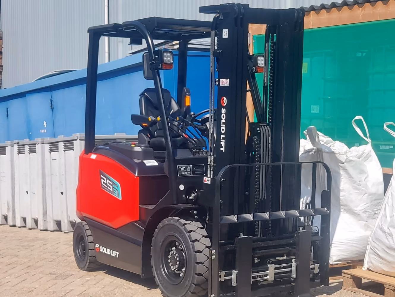 Solid Lift heftruck Intertek LSI