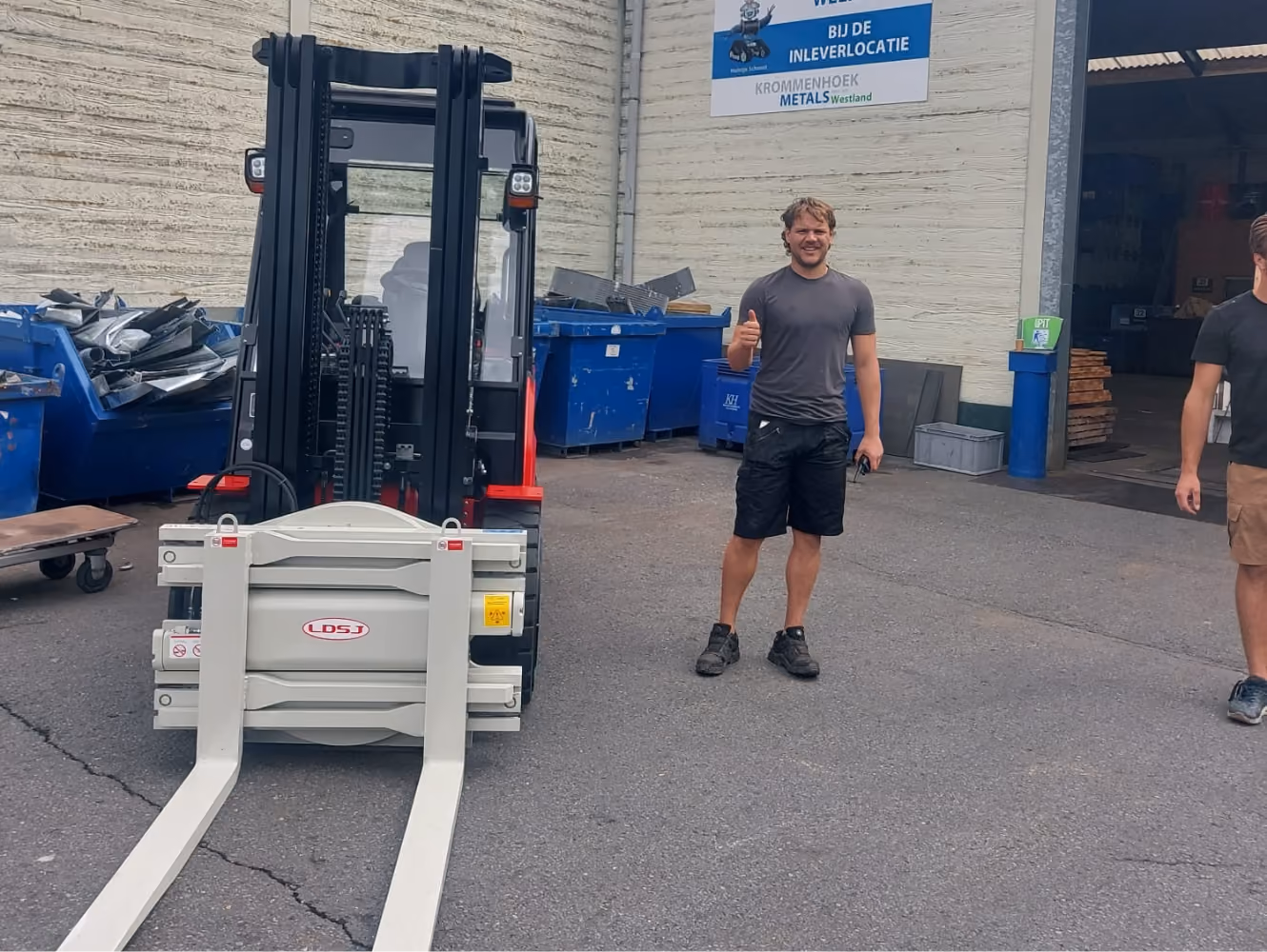 Solid Lift heftruck Krommenhoek Metals
