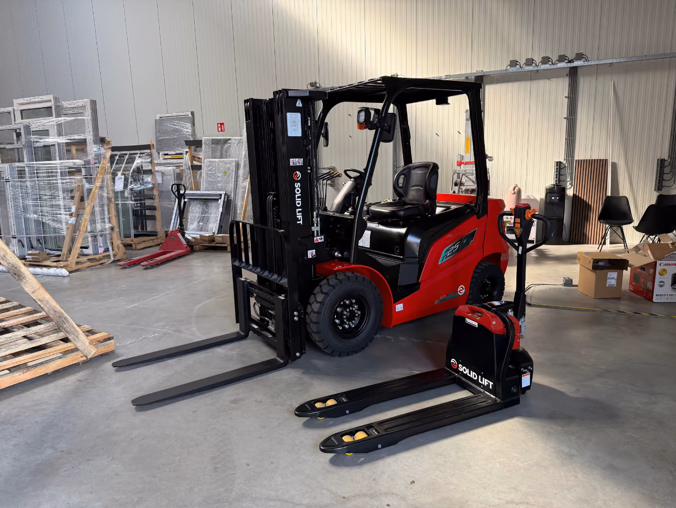 Solid Lift heftruck Venturo Kozijnen