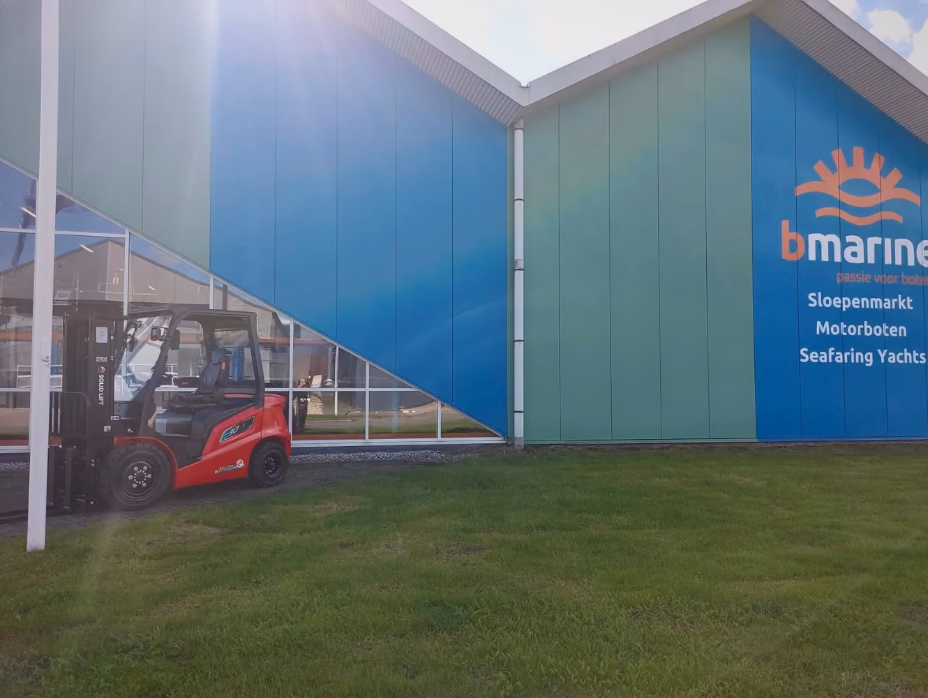 Solid Lift heftruck Bmarine