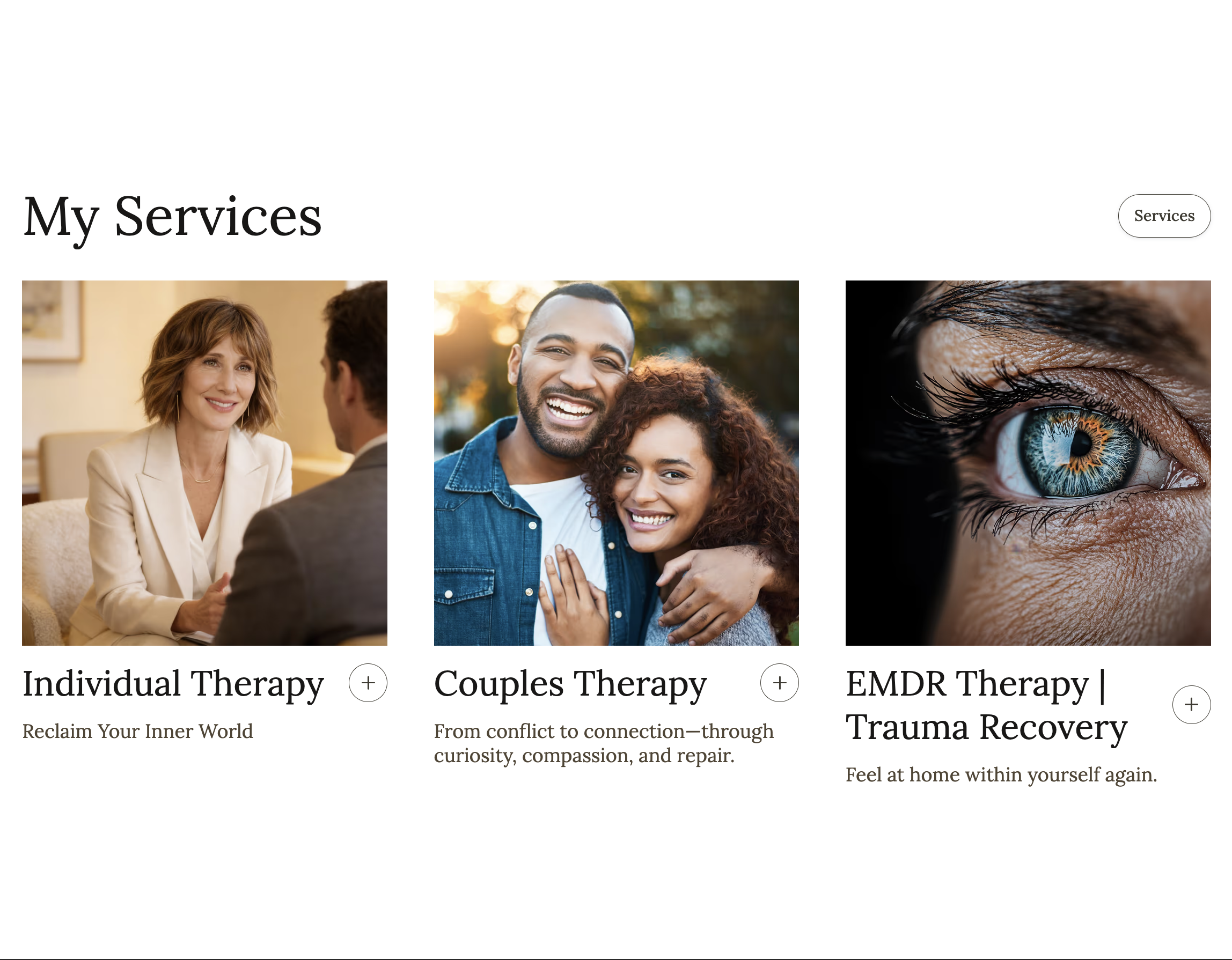 Willow & Stone Counseling | Web Design for Dallas Therapist | Helm