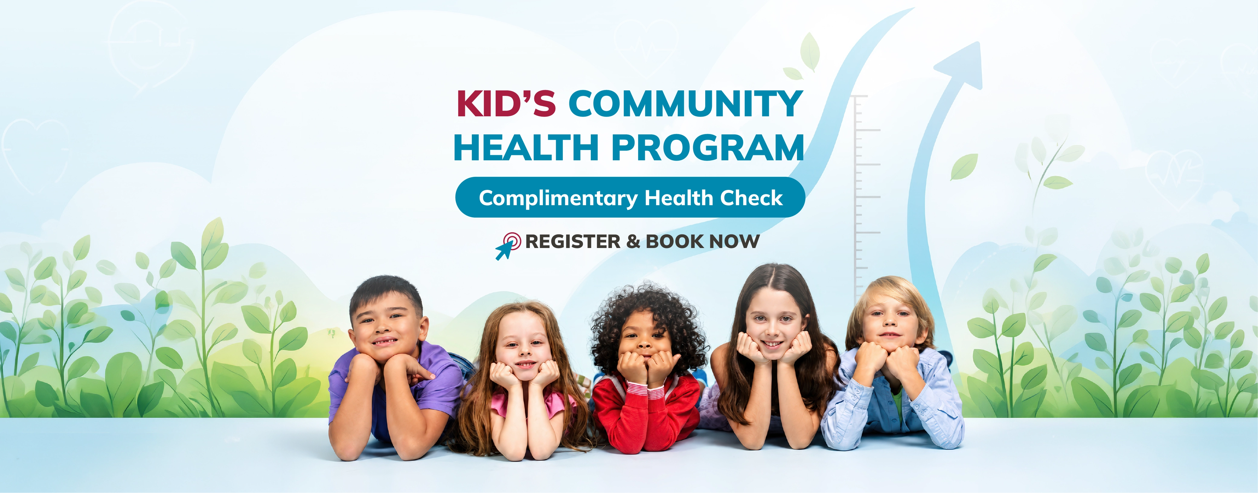 Kids Community Health Program Web Banner