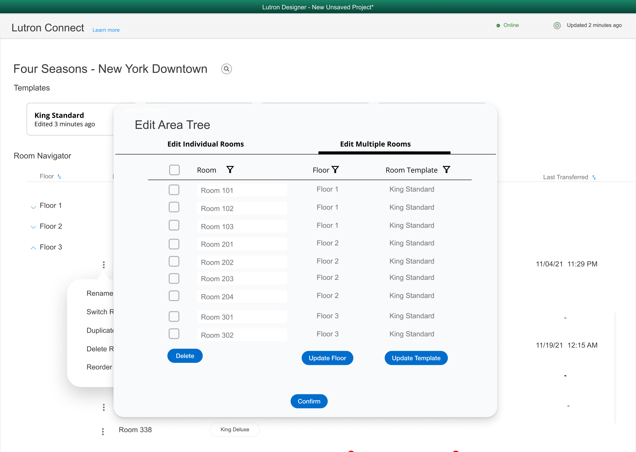Early iteration of bulk actions