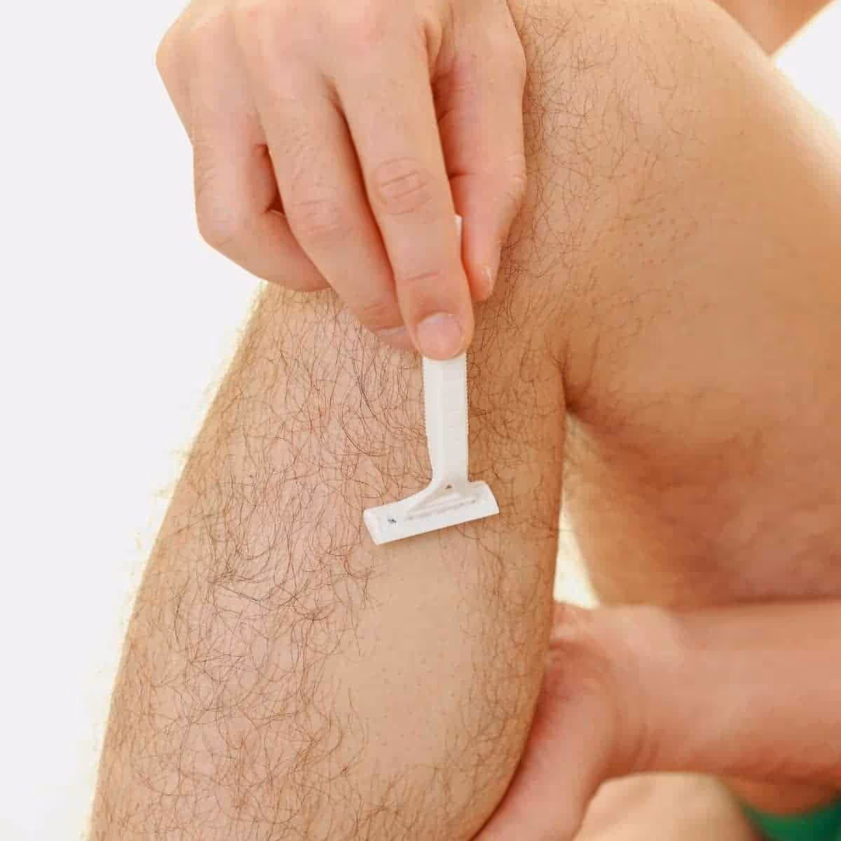 leg laser hair removal for men