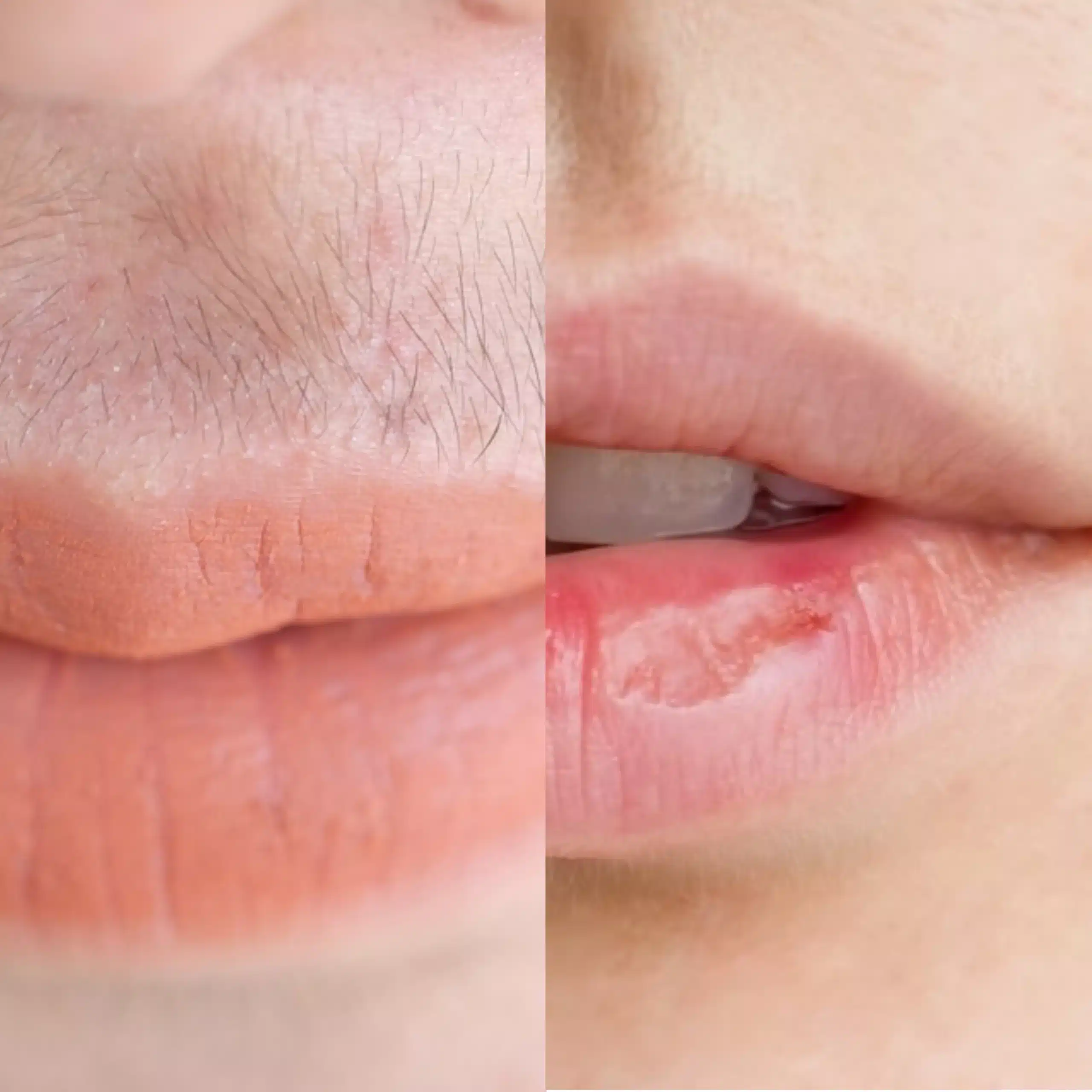 laser hair removal upper lip before and after