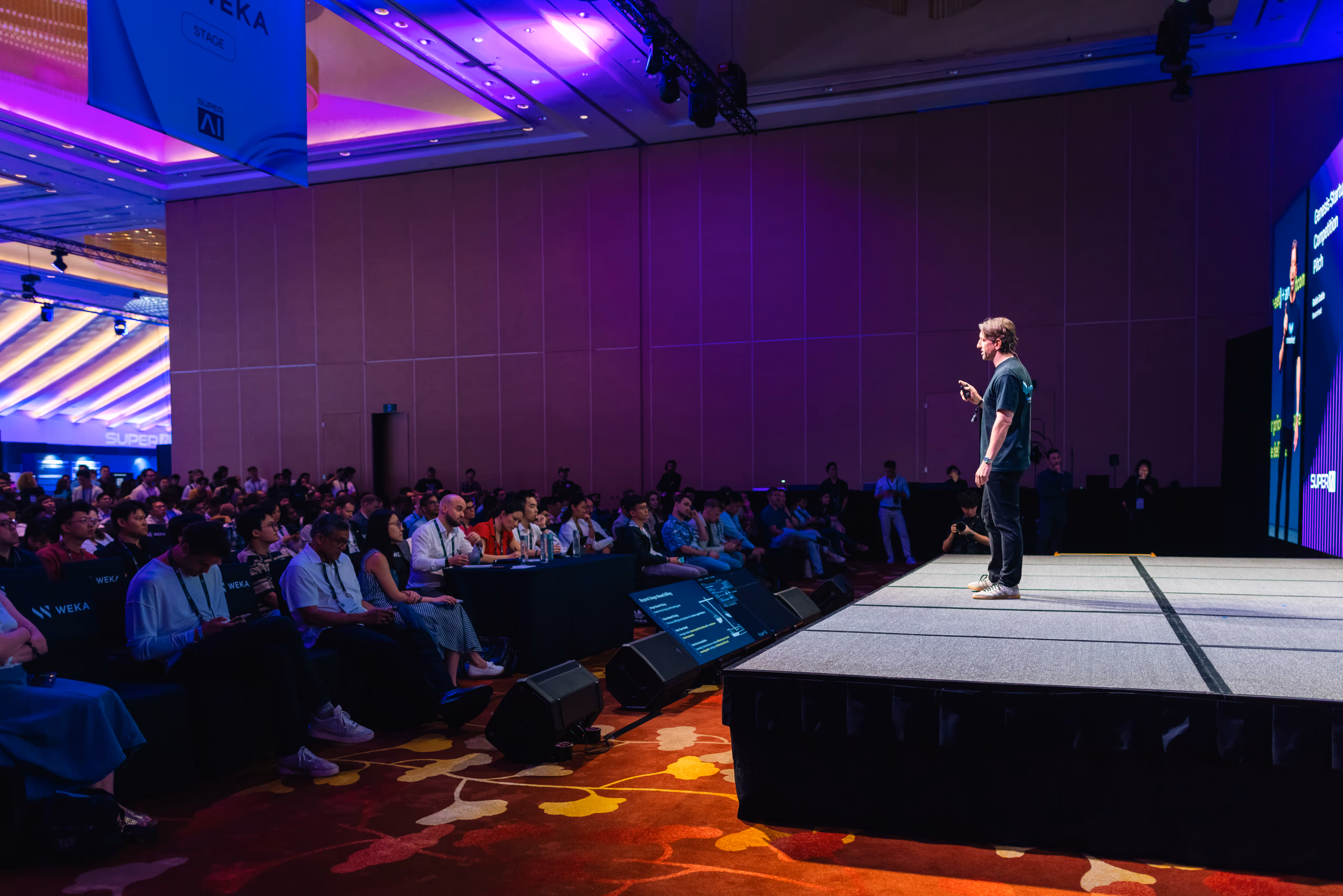 SuperAI conference event scene