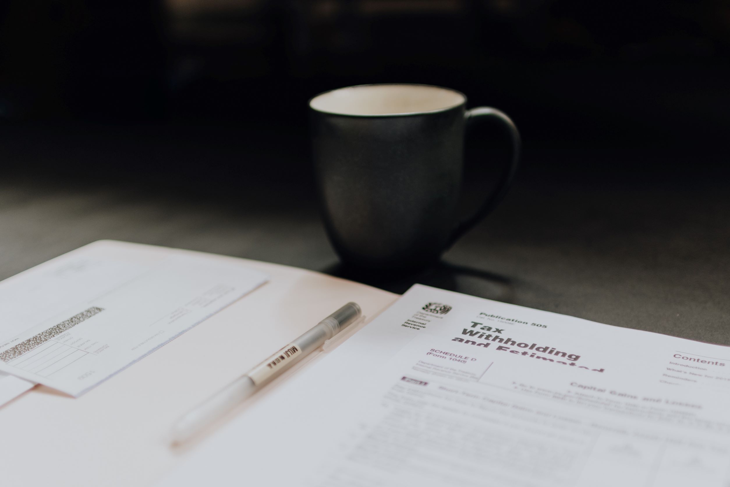 picture of tax form 