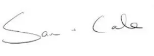 Same and Cale signature