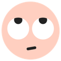 TikTok facewithrollingeyes expression
