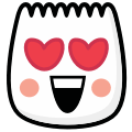 TikTok loveface expression