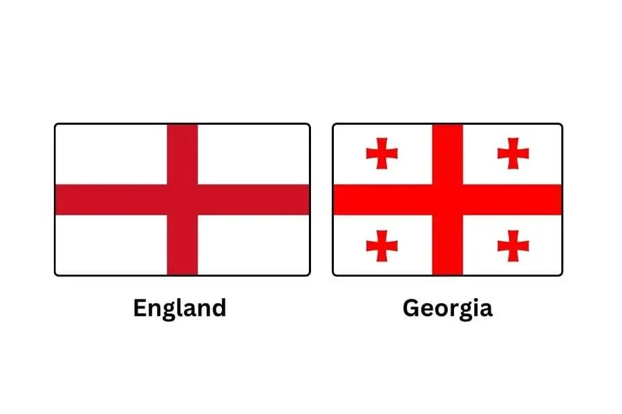 White Flag With Red Cross