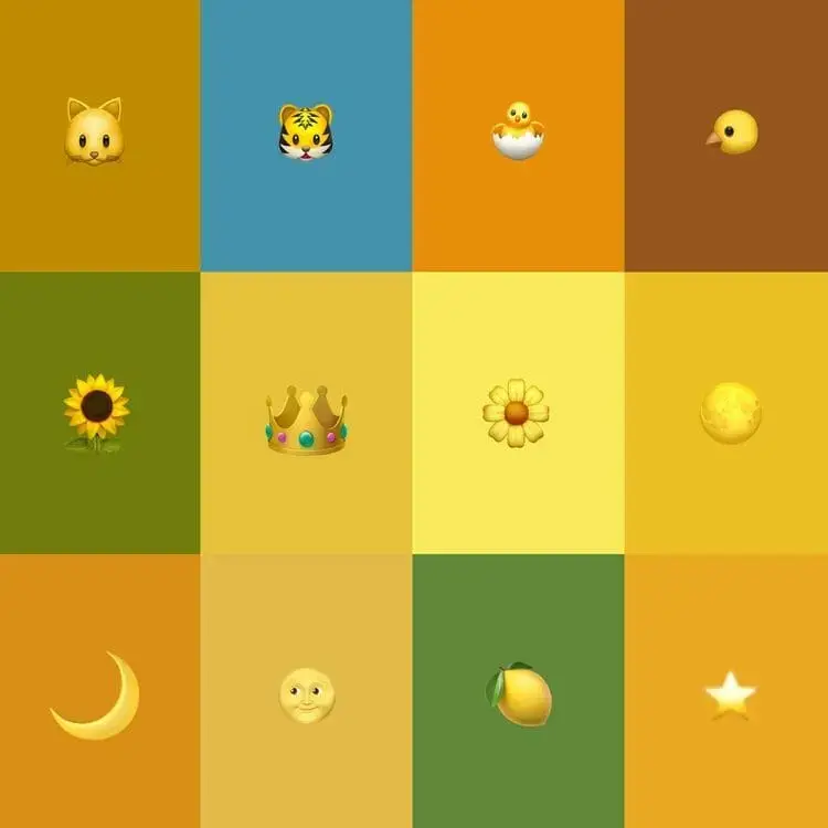 yellow emojis