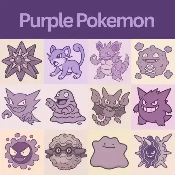 purple pokemon