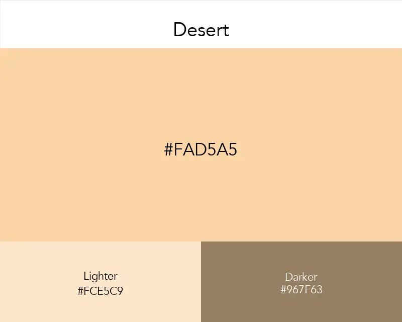 desert color