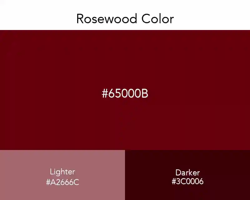 Rosewood Color