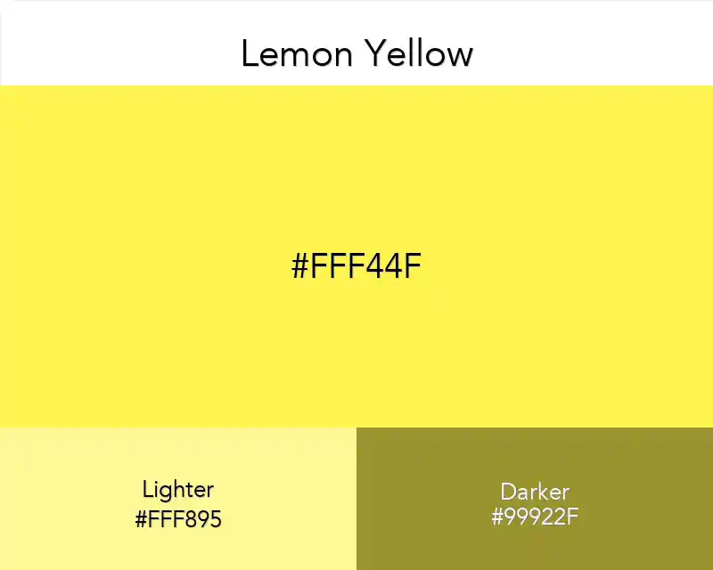 Lemon Yellow