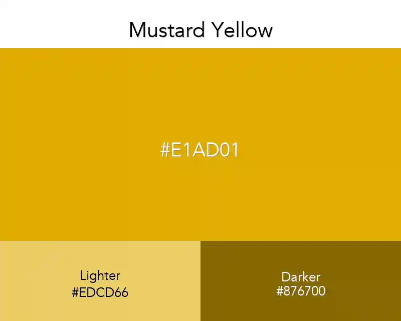 Mustard Yellow