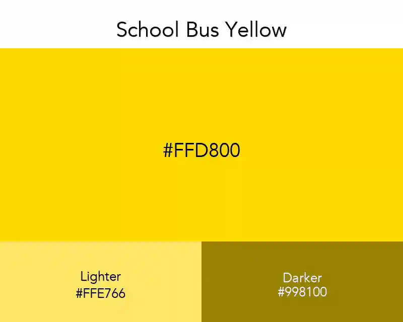 School Bus Yellow