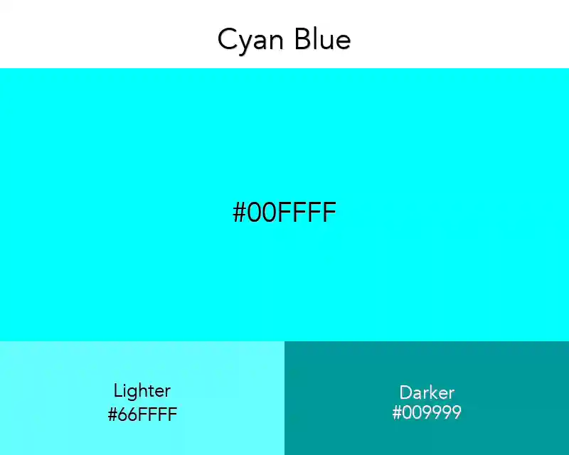 Cyan Blue