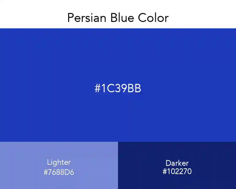 Persian Blue Color