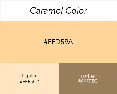Caramel Color (#ffd59a): Color Codes & Palettes