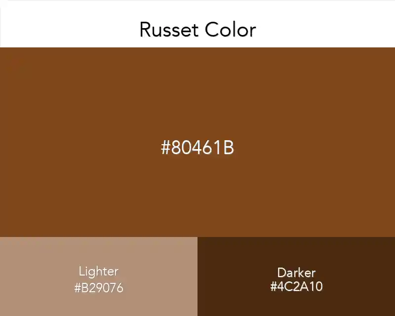 Russet Color