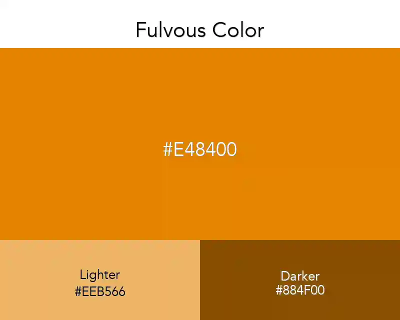 Fulvous Color