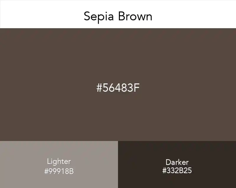 Sepia Brown