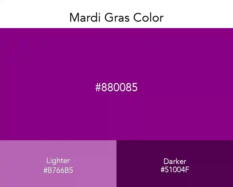 Mardi Gras Color