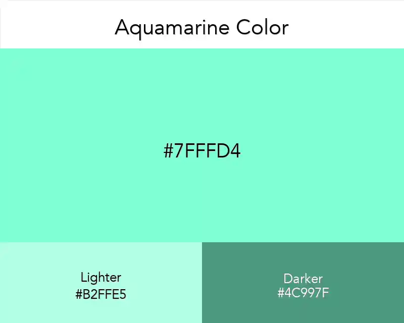 Aquamarine Color