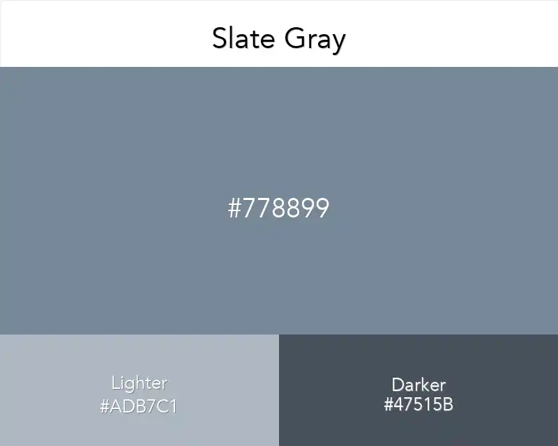 Slate Gray