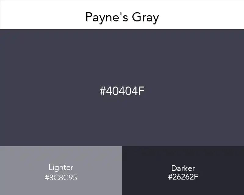 Payne's Gray