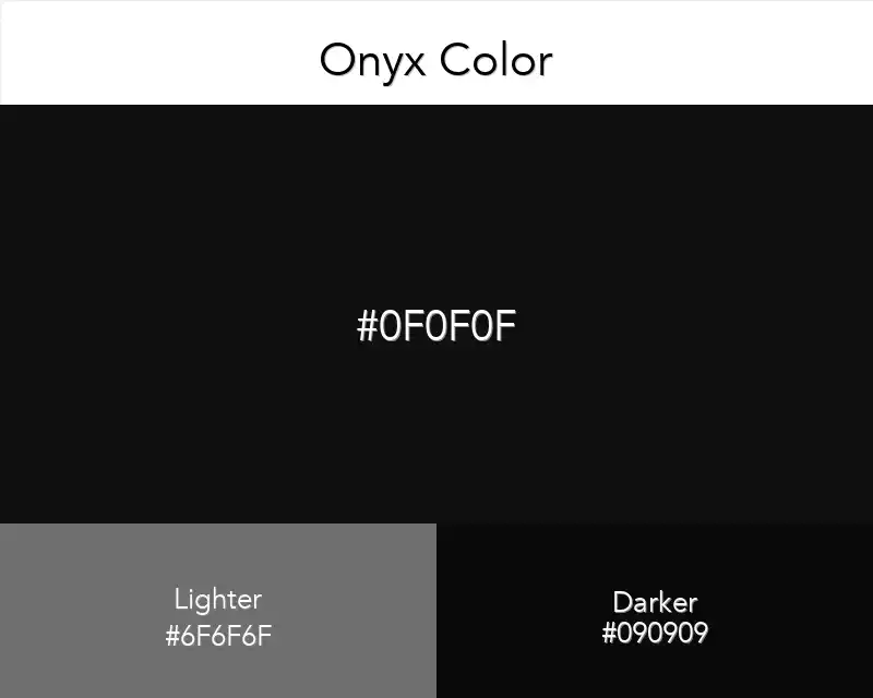 Onyx Color