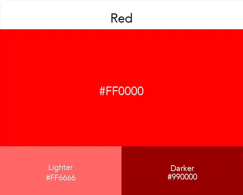red color