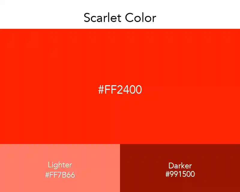 Scarlet Color