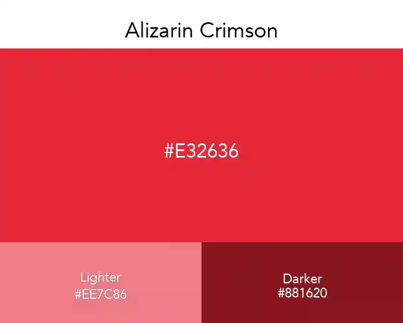 Alizarin Crimson