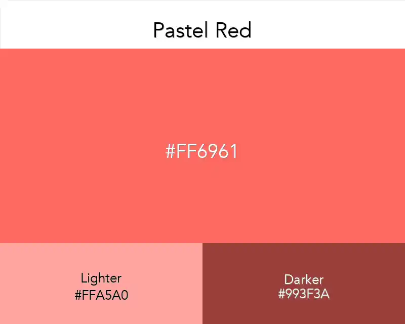 Pastel Red