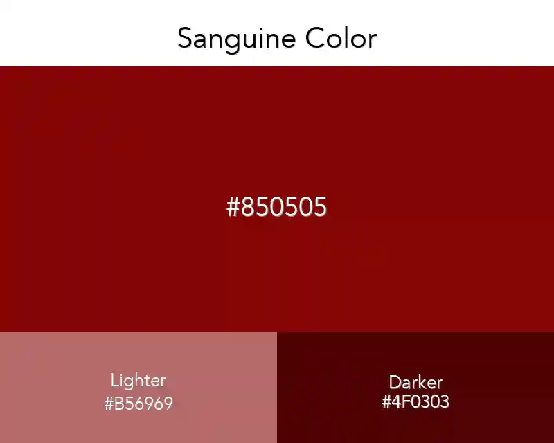 Sanguine Color