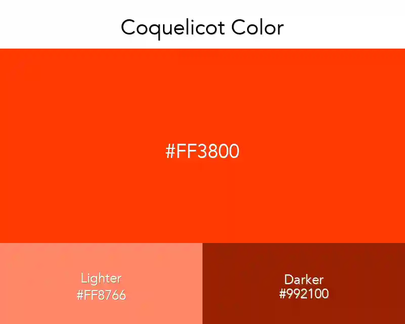 Coquelicot Color